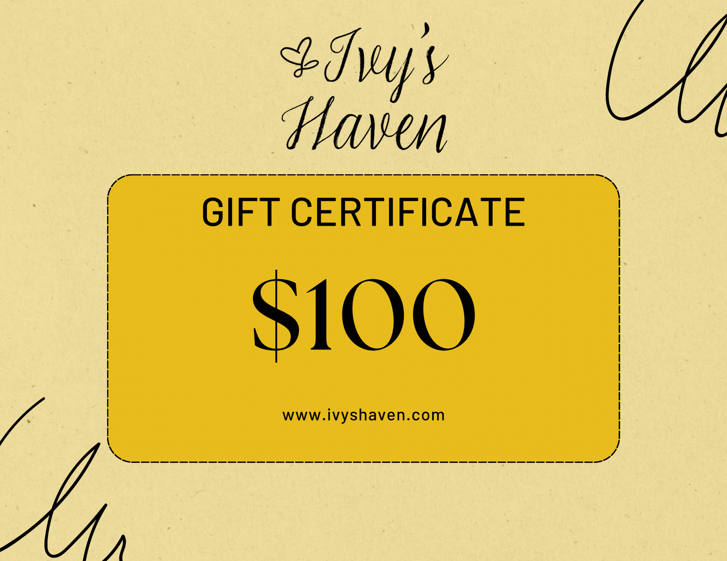 Ivy’s Haven Boutique Gift Card