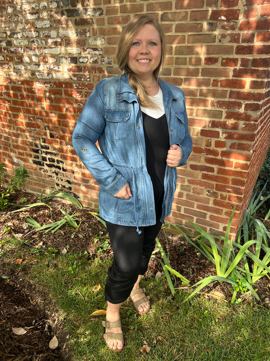 Anorak Lightweight Denim Jacket
