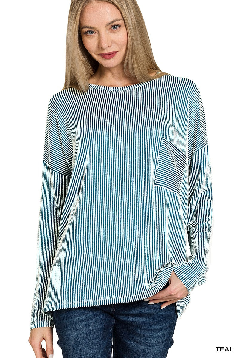 Zana's Ribbed Lightweight Top