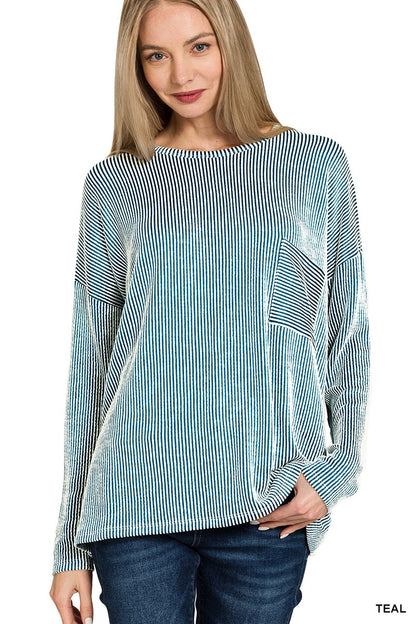 Zana's Ribbed Lightweight Top