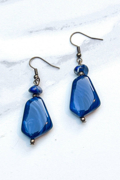 Diana Earrings Blue