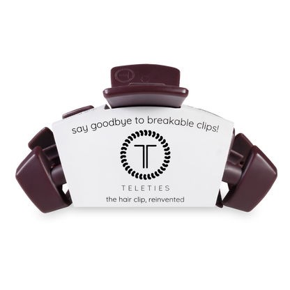Classic Burgundy Bliss Large Hair Clip