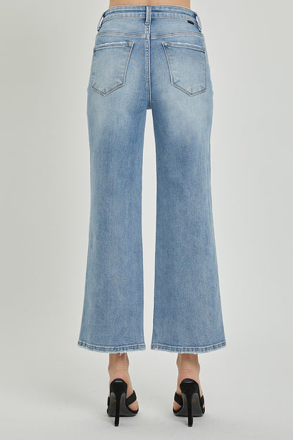 Bea High-Rise Wide Crop jeans