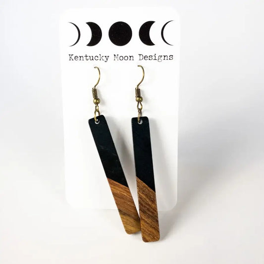 Black Boho Earrings