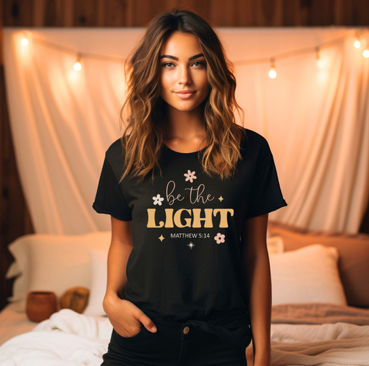 Black Be The Light Graphic Tee