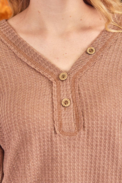 Mandie's Soft Waffle Top