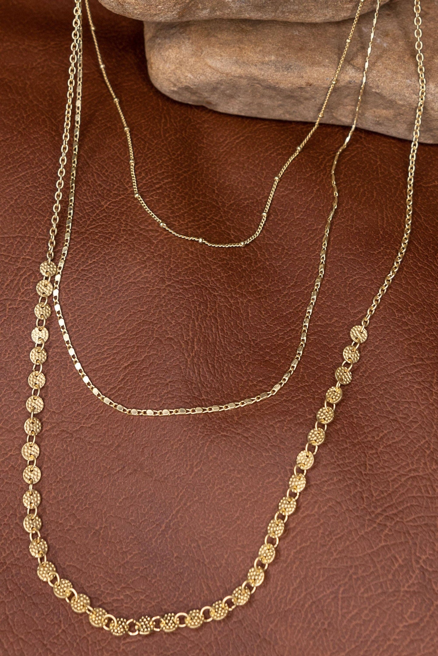 Kinsley Necklace in Gold