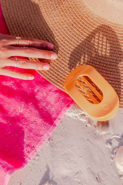 Round Flat Hair Clip | Large | Mango for it!