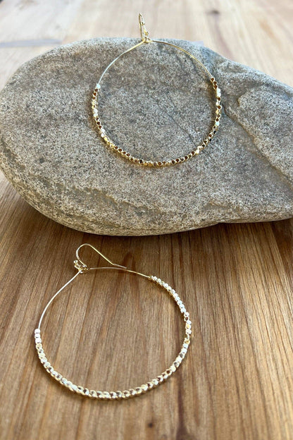 Elvera XL Earrings Gold