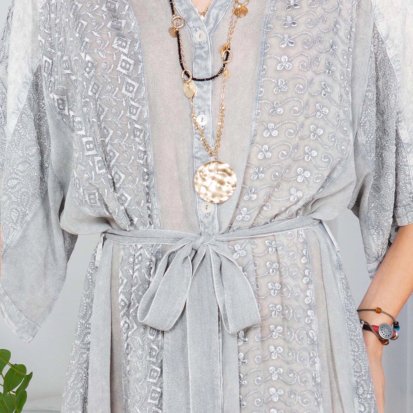Moon Kimono-Style Dress